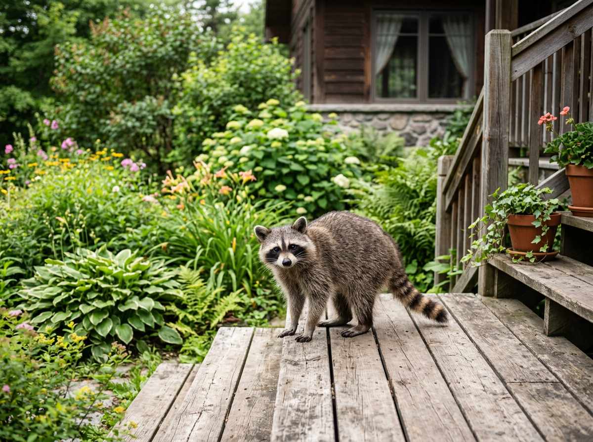 Raton laveur en milieu urbain - Service de capture d'animaux sauvages Insecta Extermination Montréal et Rive-Sud